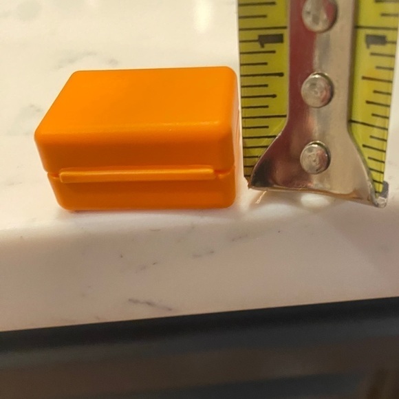 Lego Duplo ORANGE SUITCASE CASE BRIEFCASE Home Office Luggage Airport - Picture 16 of 16